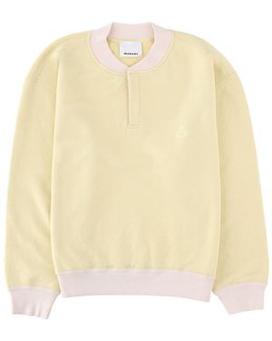 Isabel Marant Sweatshirt Mathias Cotton Sweatshirts - Natural
