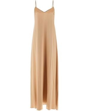 Ferragamo Viscose Dress - Natural