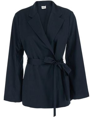 P.A.R.O.S.H. Jacket Twill Blazers - Blue