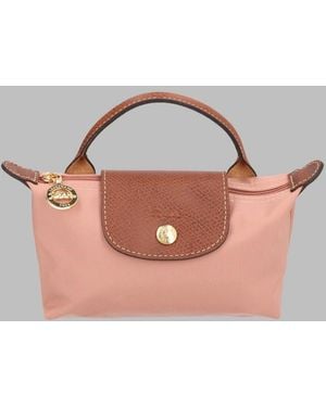 Longchamp Pouch Le Pliage Handbags - Pink