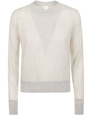 C.t. Plage Cashmere Crewneck Sweater - White
