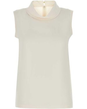 Valentino Garavani Silk Top - White