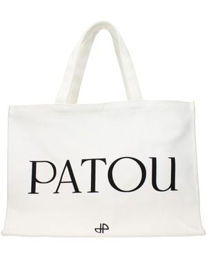 Patou Handbags For Cloth - White