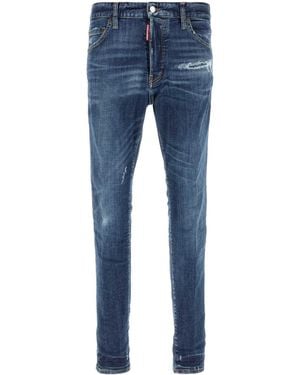 DSquared² Stretch Denim Cool Guy Jeans - Blue