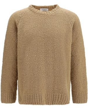 Laneus Crewneck Jumper - Natural