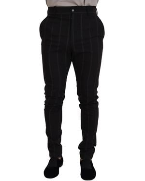 Dolce & Gabbana Classic Dress Trousers - Black