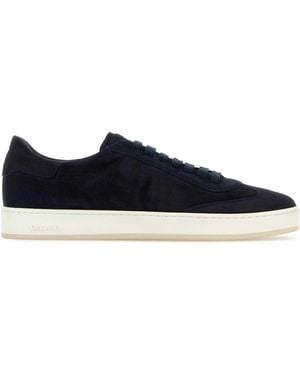 Church's Suede Largs 2 Trainers - Blue