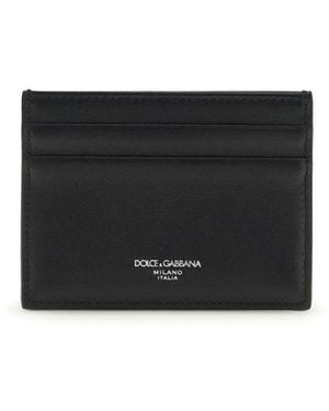 Dolce & Gabbana Cotton Wallet - Black