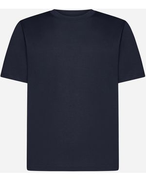 Studio Nicholson Cotton T-Shirt - Blue