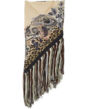Etro Scarf Silk - White