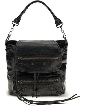 Balenciaga Le City Mini Backpack - Black