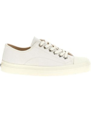 Moschino Canvas Sneakers - White