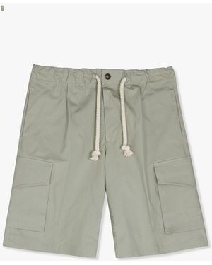 Doppiaa Aatrio Drawstring Shorts Trousers - Green