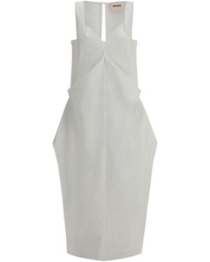 Khaite Kenith Maxi Dress - White