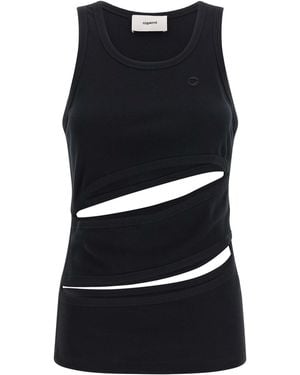 Coperni 'Spiral' Tank Top - Black
