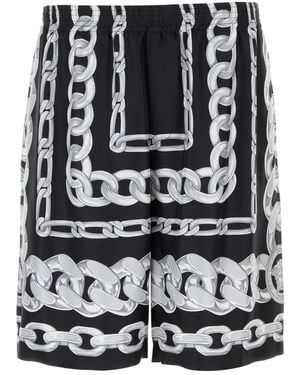 Versace Silk Shorts - Black