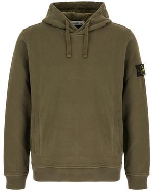 Stone Island Cotton Sweater - Green