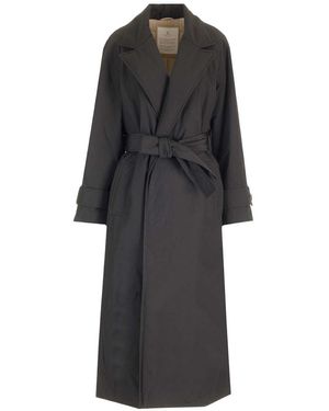 Brunello Cucinelli Padded Trench Coat - Black