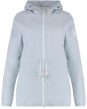 Canada Goose Lundell Hooded Windbreaker - Blue