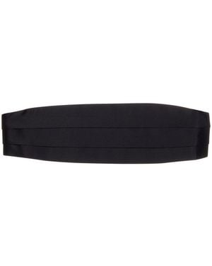 Tom Ford Cummerbund Silk Accessory - White
