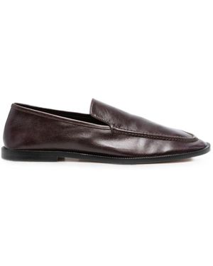 Alysi Leather Loafer - White