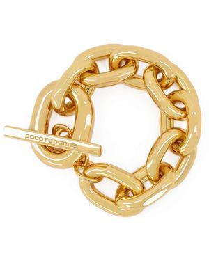 Rabanne Xl Link Brac Bracelet - Metallic