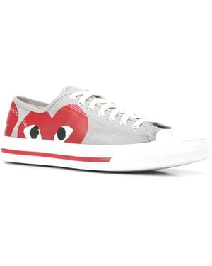 Comme des Garçons Comme Des Garã§Ons Play X Converse Jack Purcell Sneakers Shoes - White