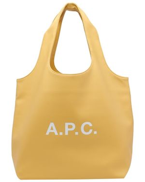 A.P.C. Ninon Tote Bag - Yellow