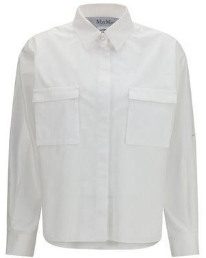 Max Mara Cotton Shirt - White