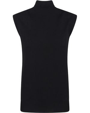 Sportmax Maglia-Canottiera-Top Vertigo - Black