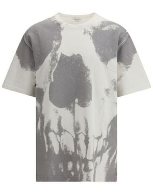 McQueen Cotton T-Shirt - Grey