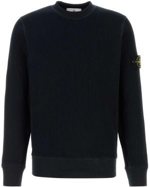 Stone Island Midnight Cotton Sweatshirt - Blue
