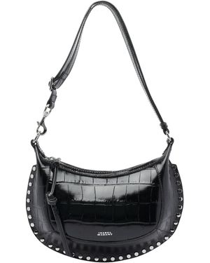 Isabel Marant Oskan Moon Crossbody Bag - Black