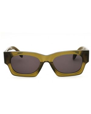 Palm Angels Frame And Lens Sunglasses - Brown
