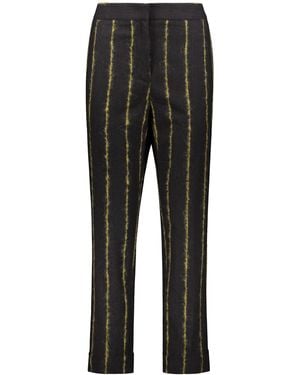 Lorena Antoniazzi Virgin Wool Trousers - Black