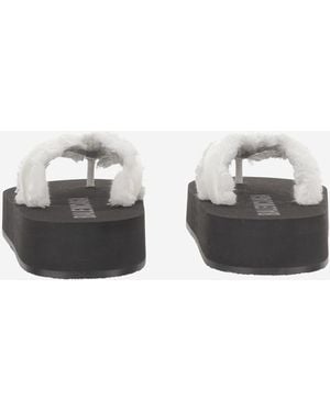 Balenciaga Sandals Jet Lag Brushed Satin Upper: Viscose Slippers - Metallic