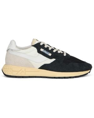 Autry Sneakers Reelwind Suede Nylon Sneakers - Black