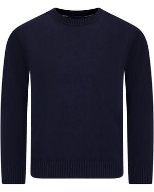 Paul & Shark Girocollo Cotone Felpa - Blue