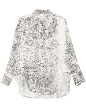 Nude Animalier Shirt - White