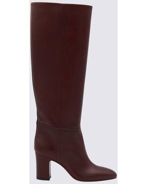 Paris Texas Leather Boots - Brown