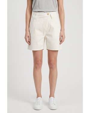 Brunello Cucinelli Off Relaxed Shorts - Natural