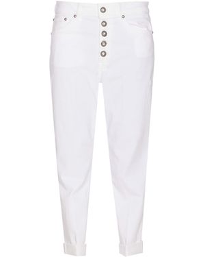 Dondup Koons Gioiello Pants - White