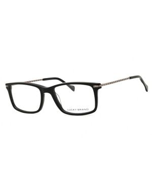 Lucky Brand Lucky Brand Vlbd423 Rectangular Acetate Eyeglasses - Black