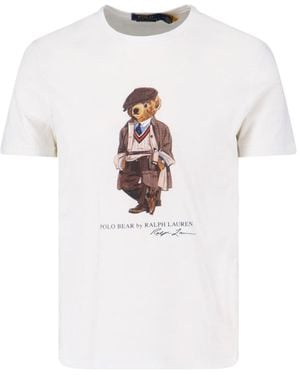 Ralph Lauren Logo T-Shirt - White