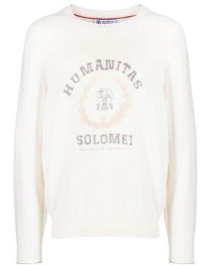 Brunello Cucinelli Jumper M22707300_Cwi20 Nwt Clothing - White