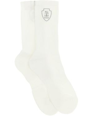 Brunello Cucinelli Cotton Socks Clothing - White