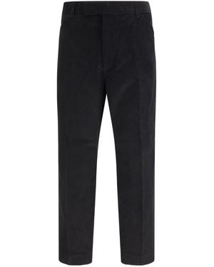 Thom Browne Corduroy Chino Pants Cotton - Black