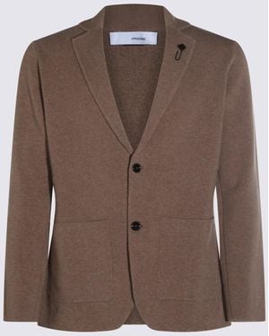Lardini Wool Knitwear - Brown