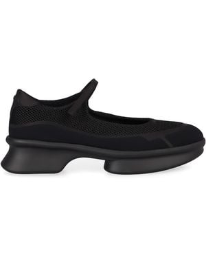 Prada Mesh Sneakers Technical Fabric Sneakers - Black