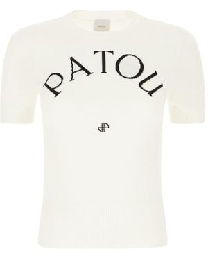 Patou Cotton Blend Sweater - Multicolor